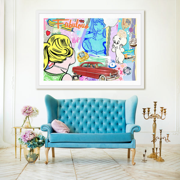 king of pop art nelson de la nuez arousing curiosity fabulous luxury fashion designer chanel louis vuitton vegas shopping diamonds pearls cadillac