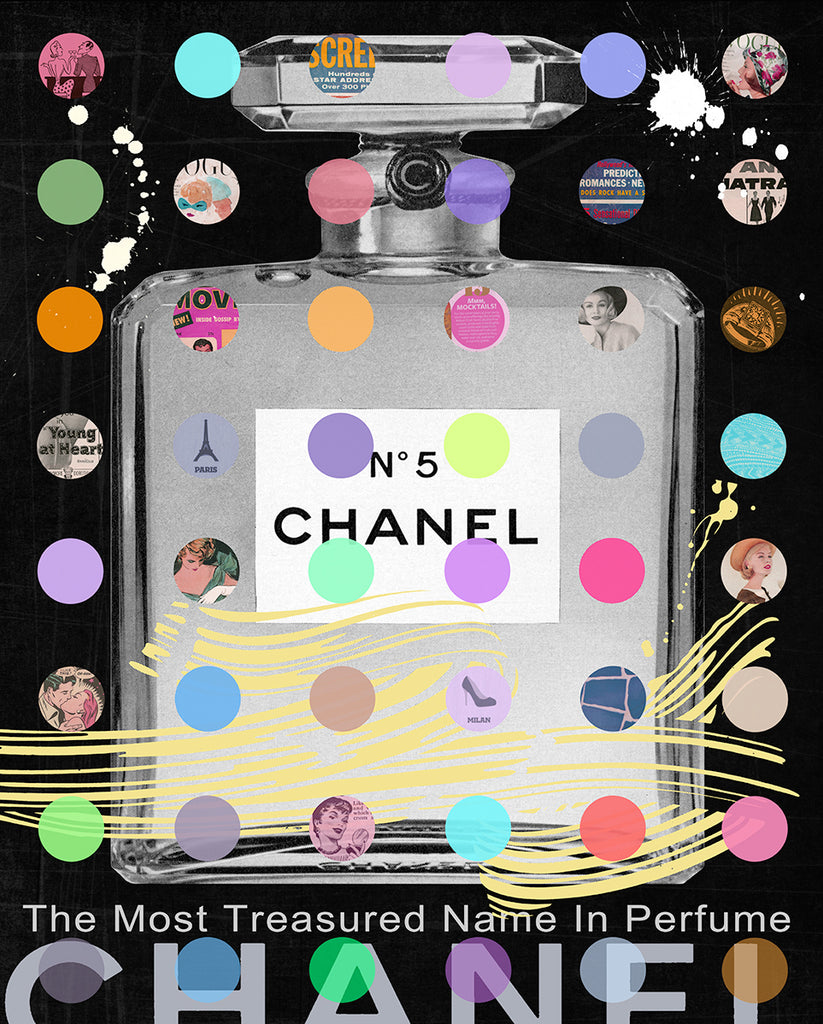 black chanel nelson de la nuez pop art