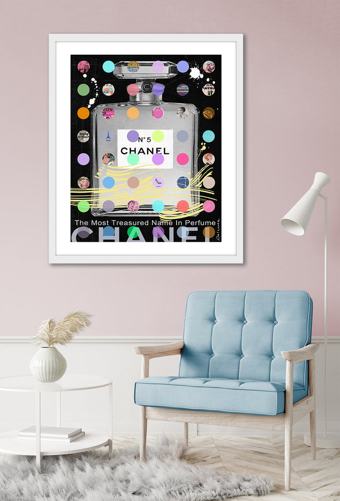 black chanel nelson de la nuez pop art