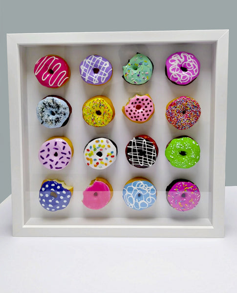 donuts donut sculpture Nelson De La Nuez king of pop art dessert art