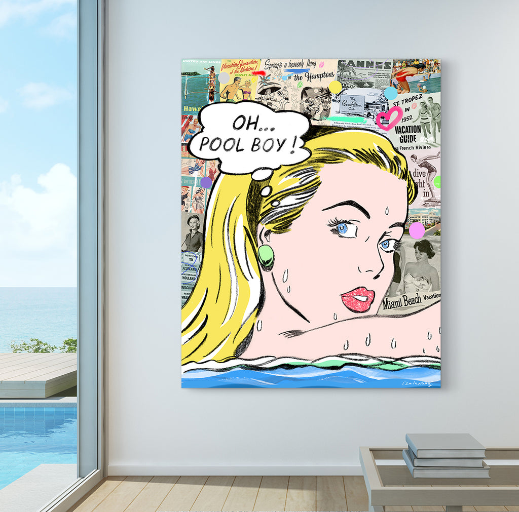 nelson de la nuez king of pop art pool boy high maintenance palm springs beach miami material girl