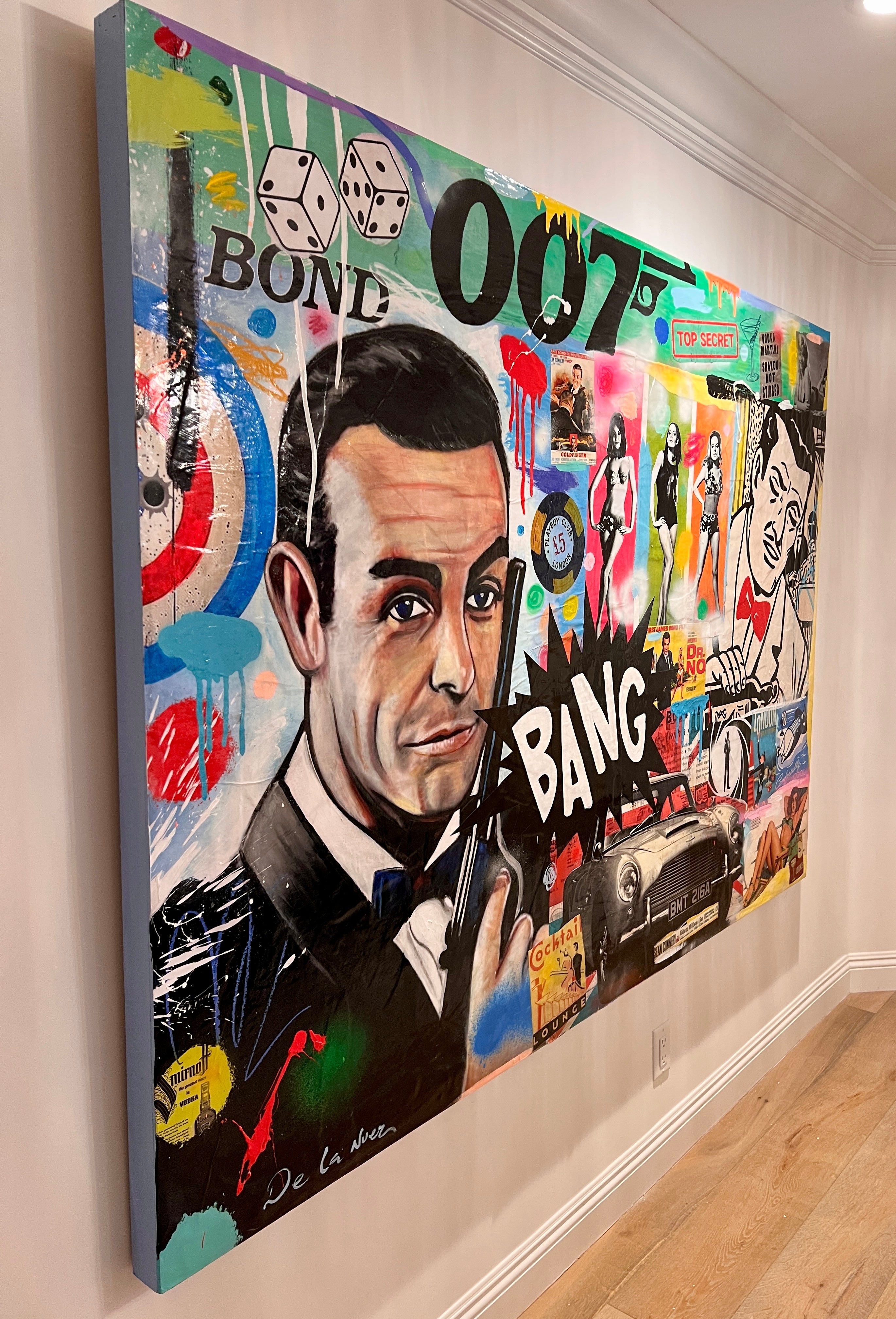 Original on Wood 007 Bond..James Bond