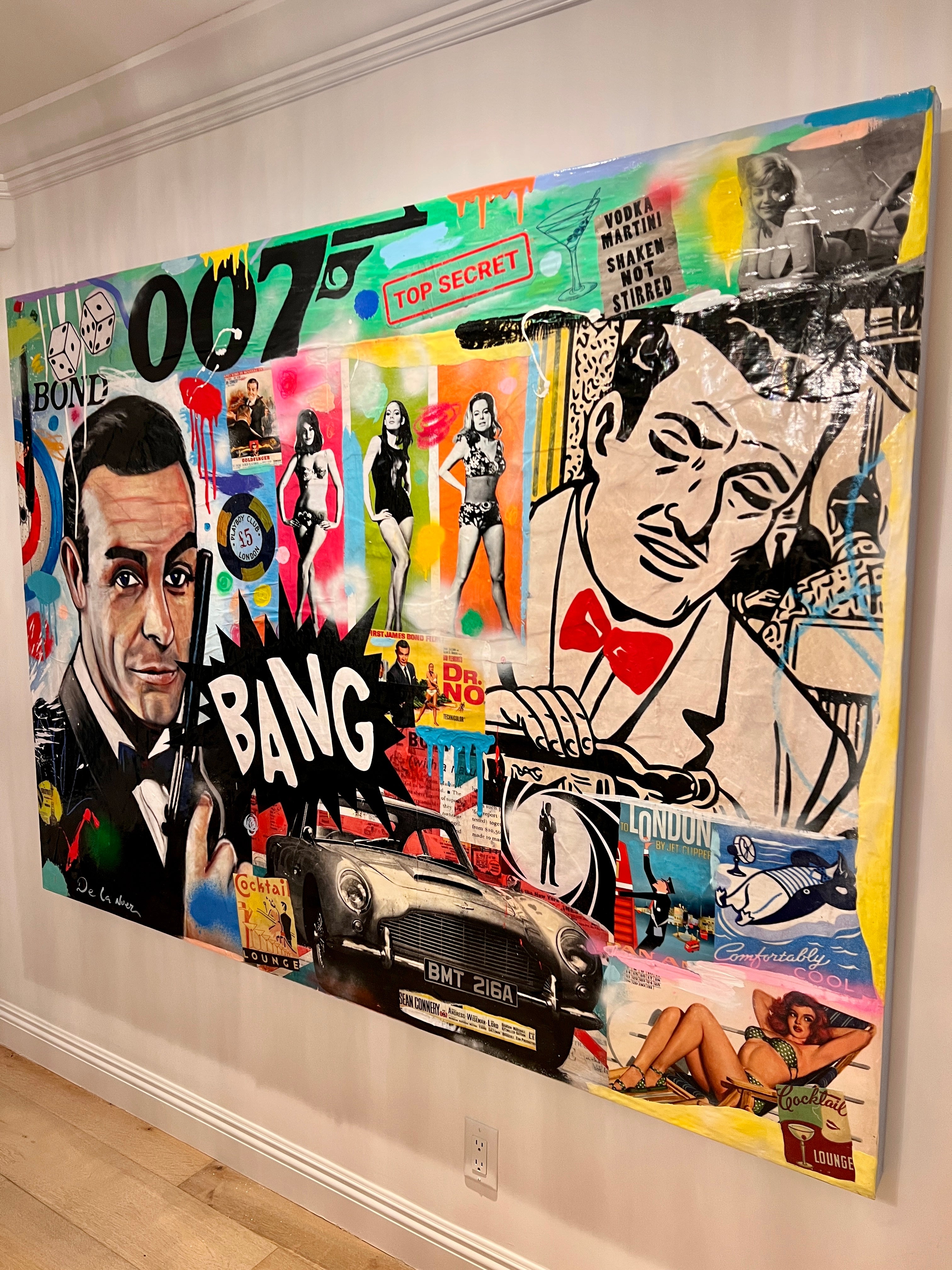 Original on Wood 007 Bond..James Bond