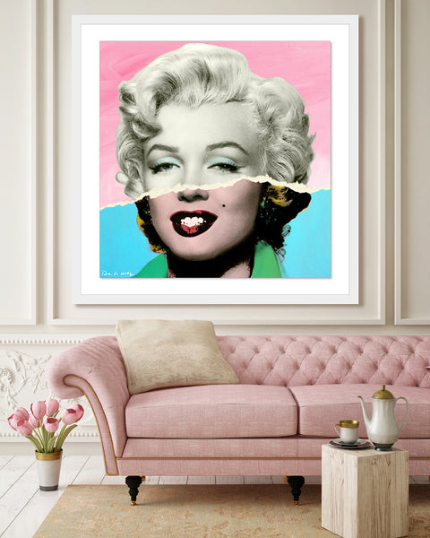 king of pop art nelson de la nuez marilyn print marilyn monroe iconic hollywood movie star norma jean