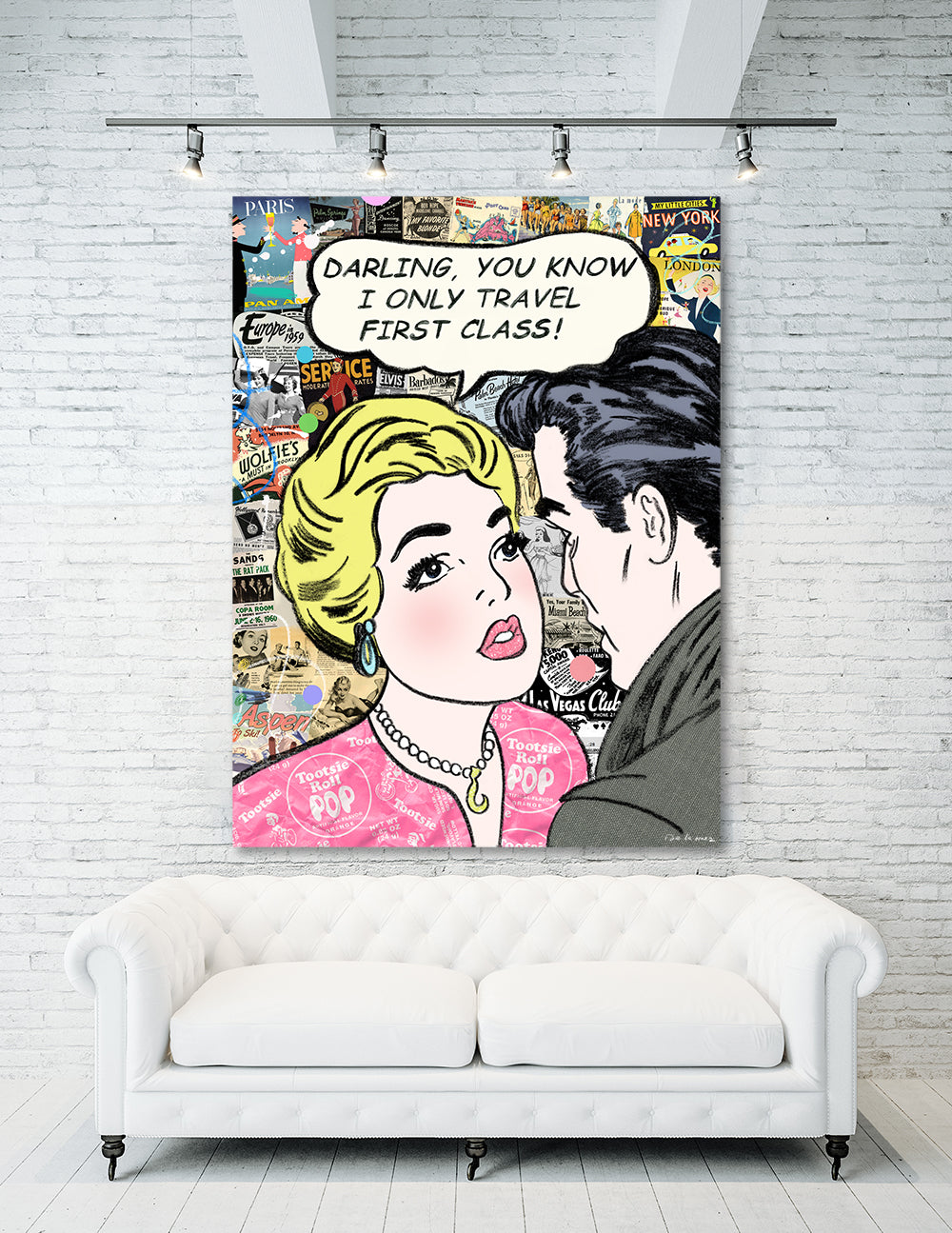 nelson de la nuez king of pop art travel material girl good life first class adventure