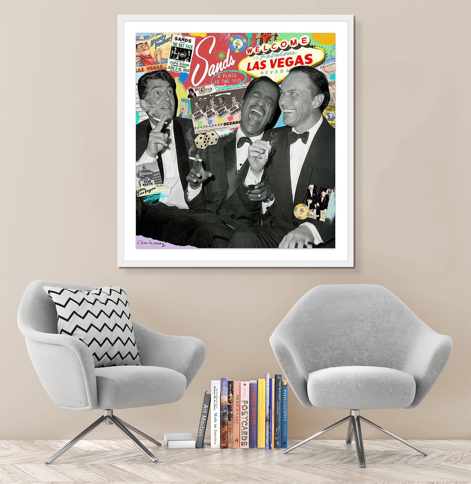 king of pop art nelson de la nuez the rat pack mixed media frank sinatra dean martin sammy davis jr. las vegas music film