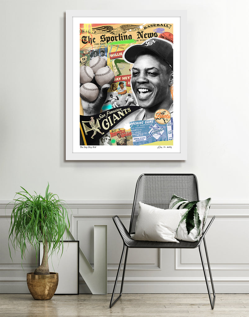 willie mays giants baseball say hey kid nelson de la nuez