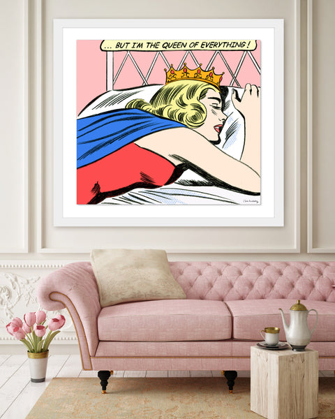 king of pop art nelson de la nuez drama queen of everything princess crown material girl
