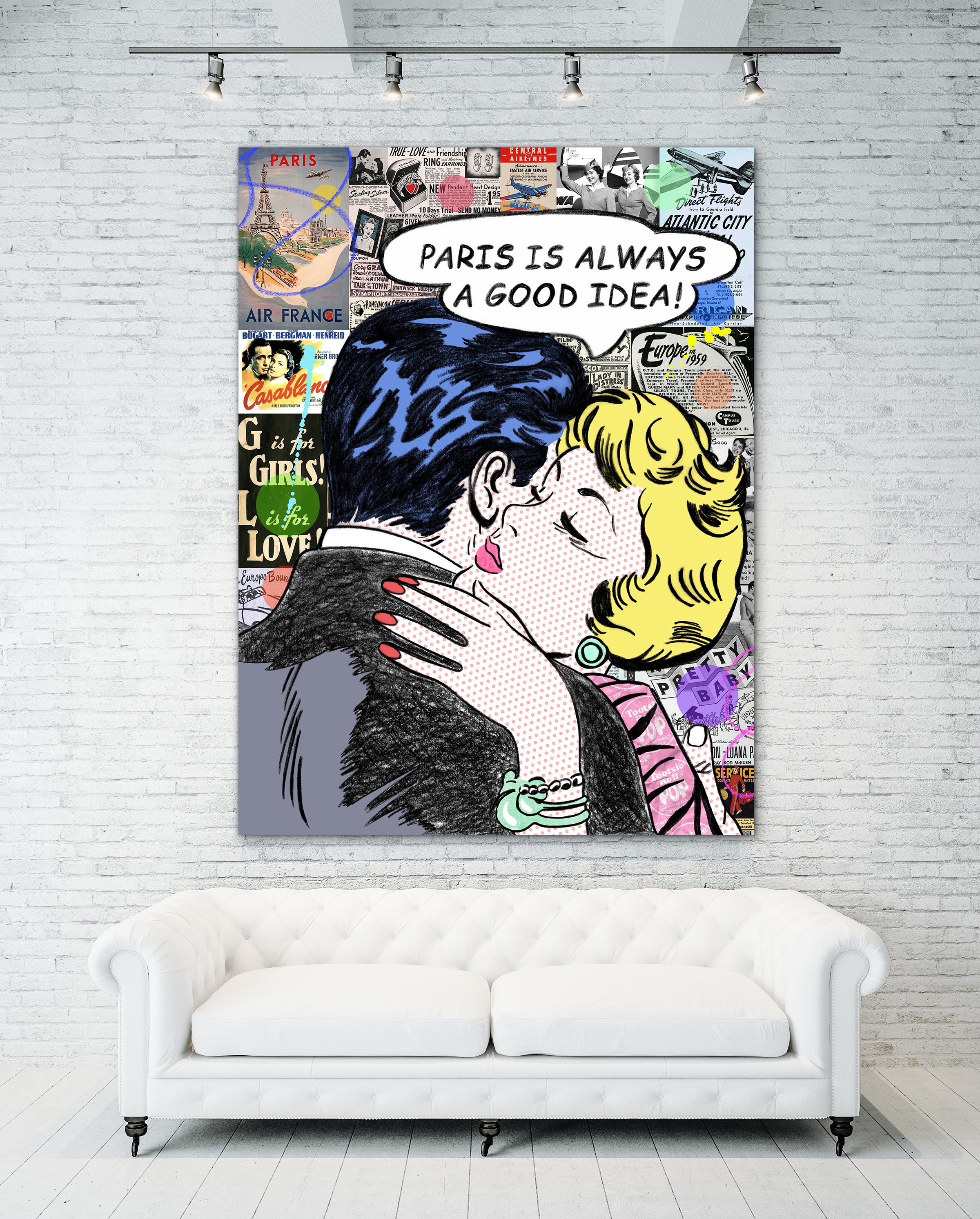 nelson de la nuez king of pop art travel romance material girl paris luxury glamorous lifestyle