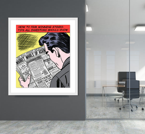 king of pop art nelson de la nuez stocks for winners stock market finance business money investor investing pop art wall street