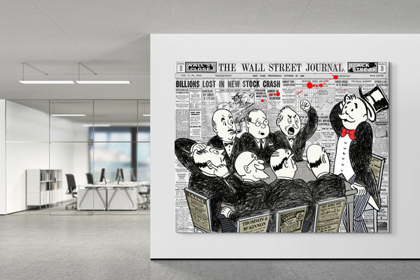 nelson de la nuez king of pop art wall street stock market banker