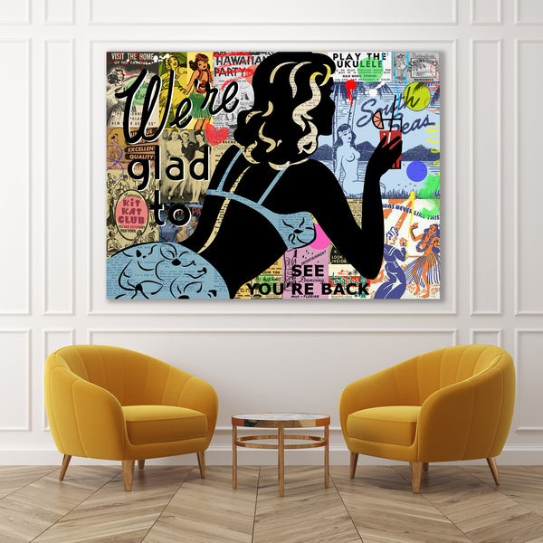 king of pop art nelson de la nuez wish you were here vacation beach hawaii