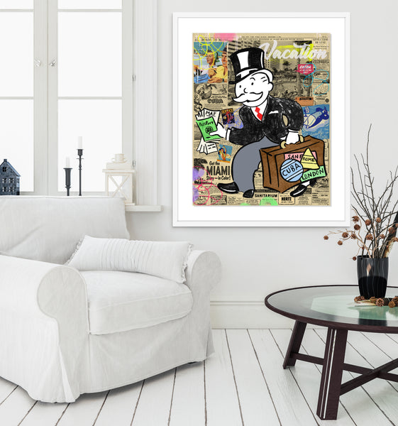 nelson de la nuez king of pop art world traveler vacation sketch