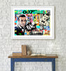 james bond 007 nelson de la nuez pop art copyrighted contemporary art king of pop art film goldfinger
