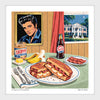 king of rock and roll elvis Presley peanut butter banana sandwich nelson de la nuez pop art