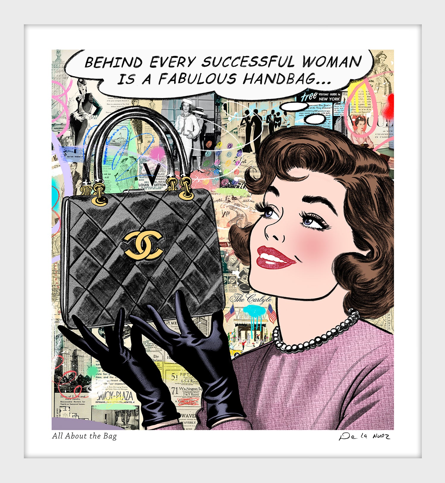 人気ショップ the About All Bag Pop of King The Nuez La De Nelson | Print ジャケット・アウター