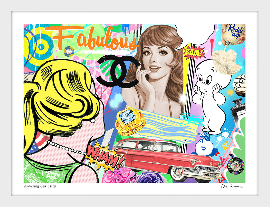 king of pop art nelson de la nuez arousing curiosity print fabulous luxury