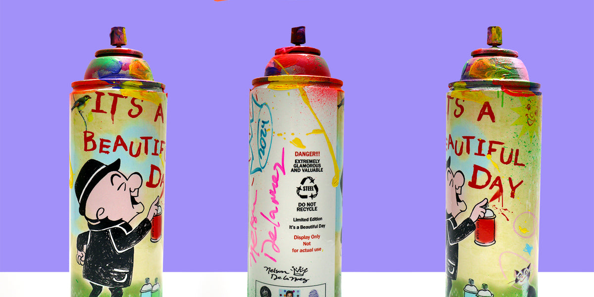 Spray Can Series: Beautiful Day | Nelson De La Nuez The King of