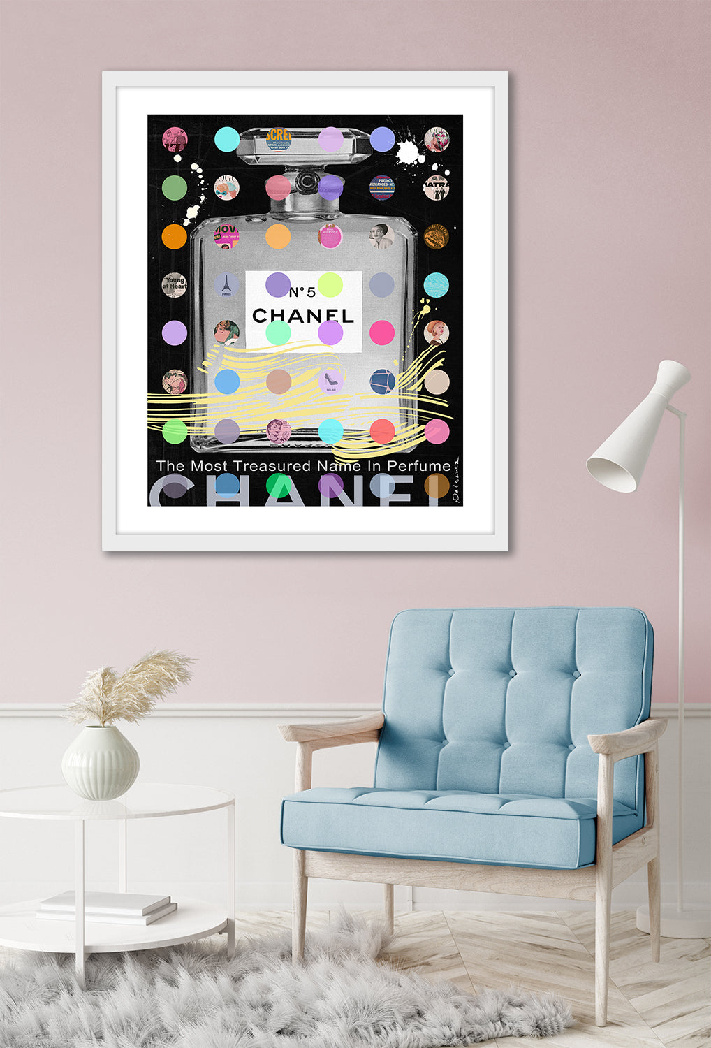 Chanel- Black Print | Nelson De La Nuez The King of Pop Art