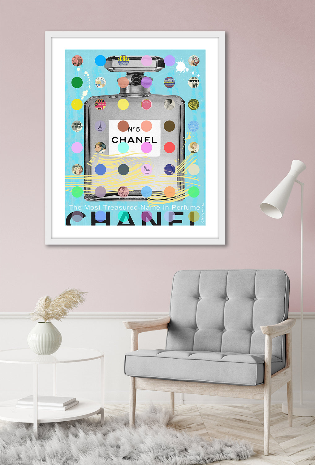 Chanel- Blue Print | Nelson De La Nuez The King of Pop Art
