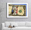 King of Pop Art Nelson De La Nuez - george washington martini america Cash Finance Money patriotic usa