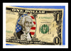 King of Pop Art Nelson De La Nuez - george washington martini america Cash Finance Money patriotic usa