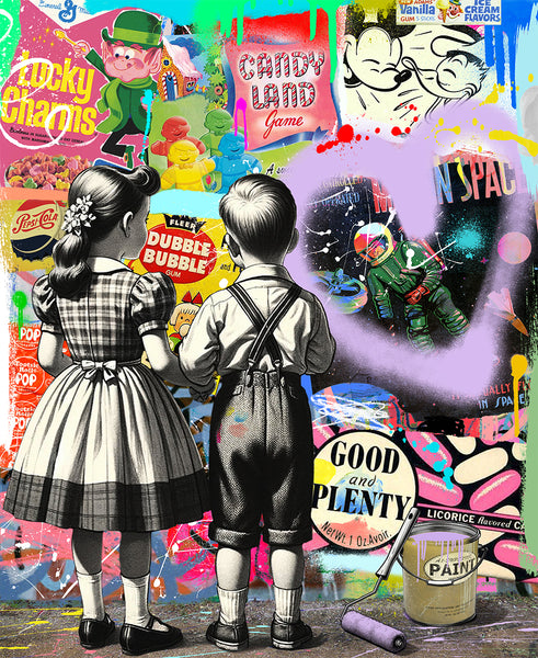 nelson de la nuez pop art contemporary art king of pop art childhood memories candy game cereal lucky charms
