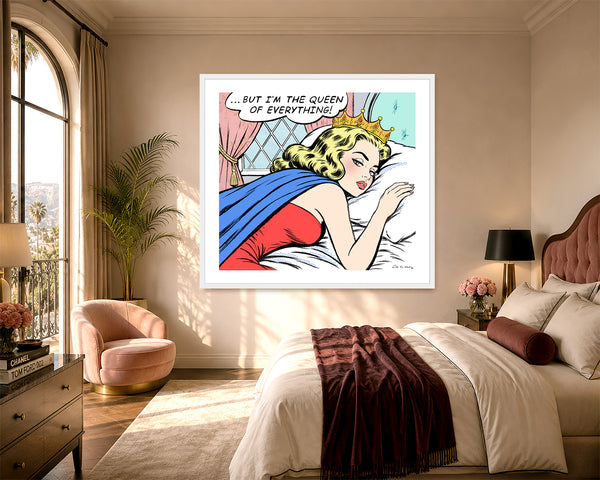 king of pop art nelson de la nuez drama queen of everything princess crown material girl