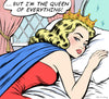 king of pop art nelson de la nuez drama queen print material girl princess crown entitled