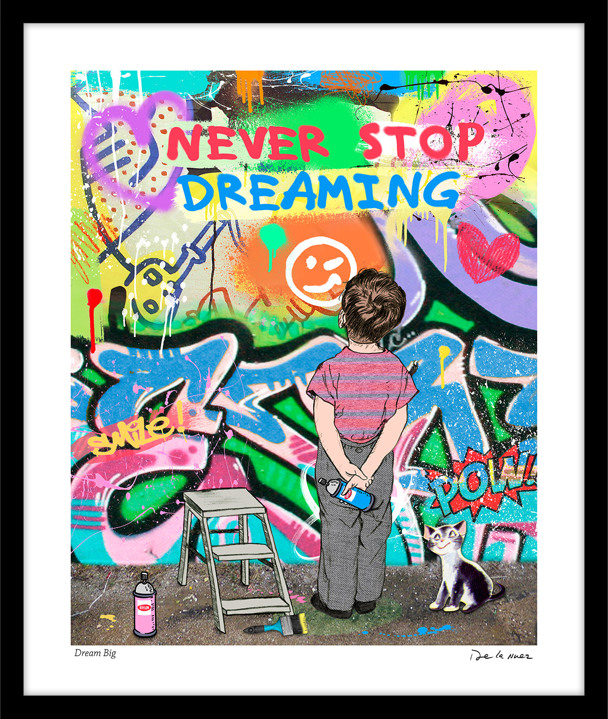 Dream Big Print | Nelson De La Nuez The King of Pop Art ® PopLand