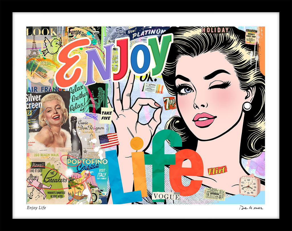 nelson de la nuez pop art contemporary art king of pop art enjoy life vintage travel europe fashion enjoy life marilyn monroe positive vibe 