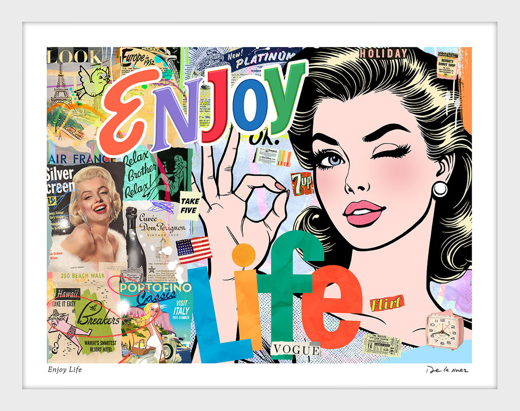 nelson de la nuez pop art contemporary art king of pop art enjoy life vintage travel europe fashion enjoy life marilyn monroe positive vibe 