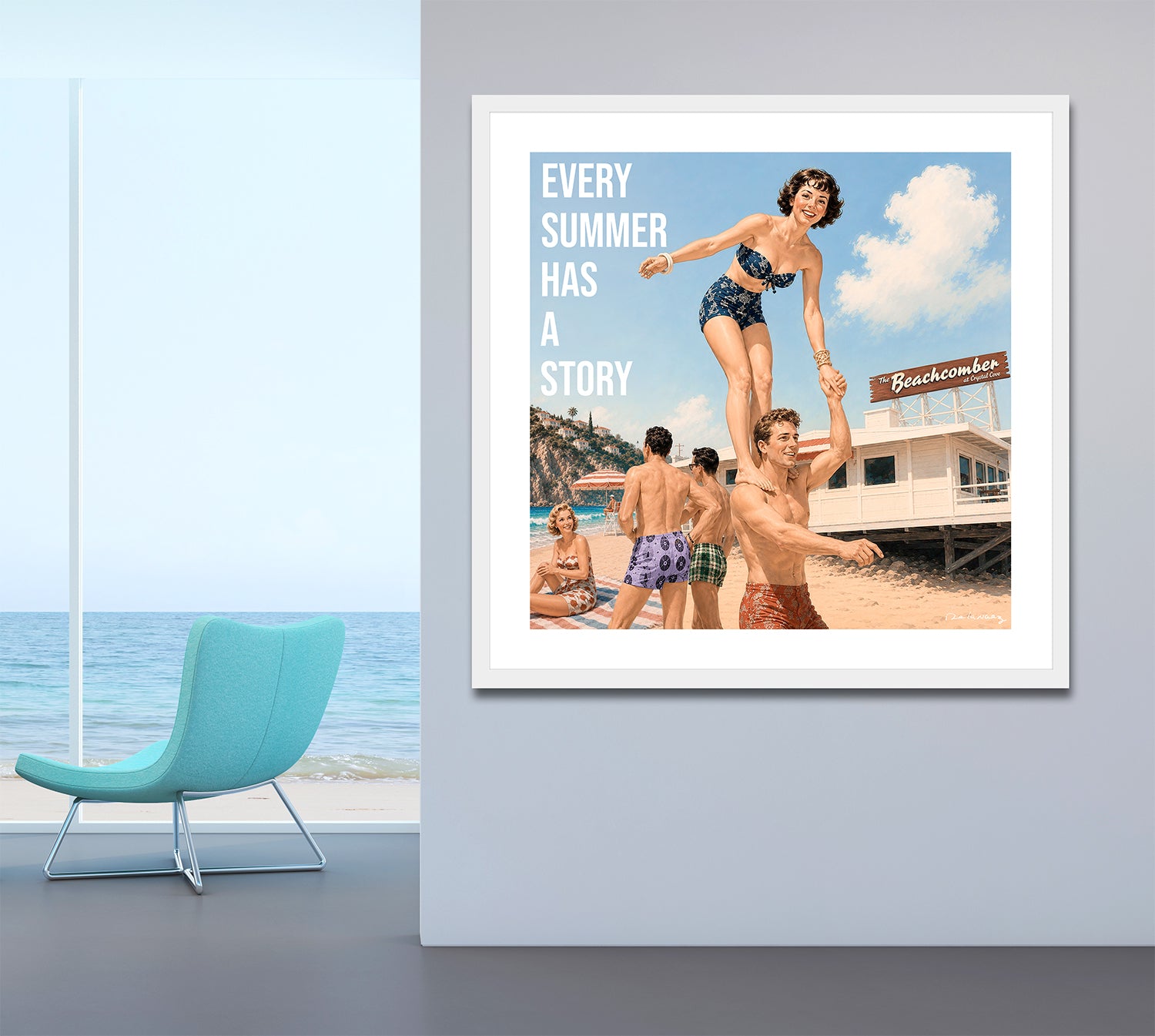 Every Summer Print | Nelson De La Nuez The King of Pop Art