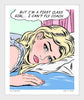 First Class girl nelson de la nuez pop artist copyrighted art luxury airplane