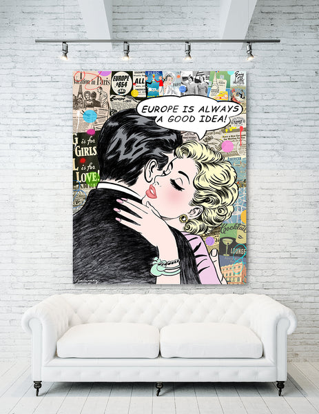 nelson de la nuez king of pop art travel romance material girl paris luxury glamorous lifestyle Europe