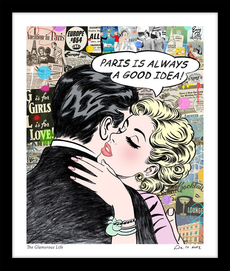 nelson de la nuez king of pop art paris europe france romance good idea