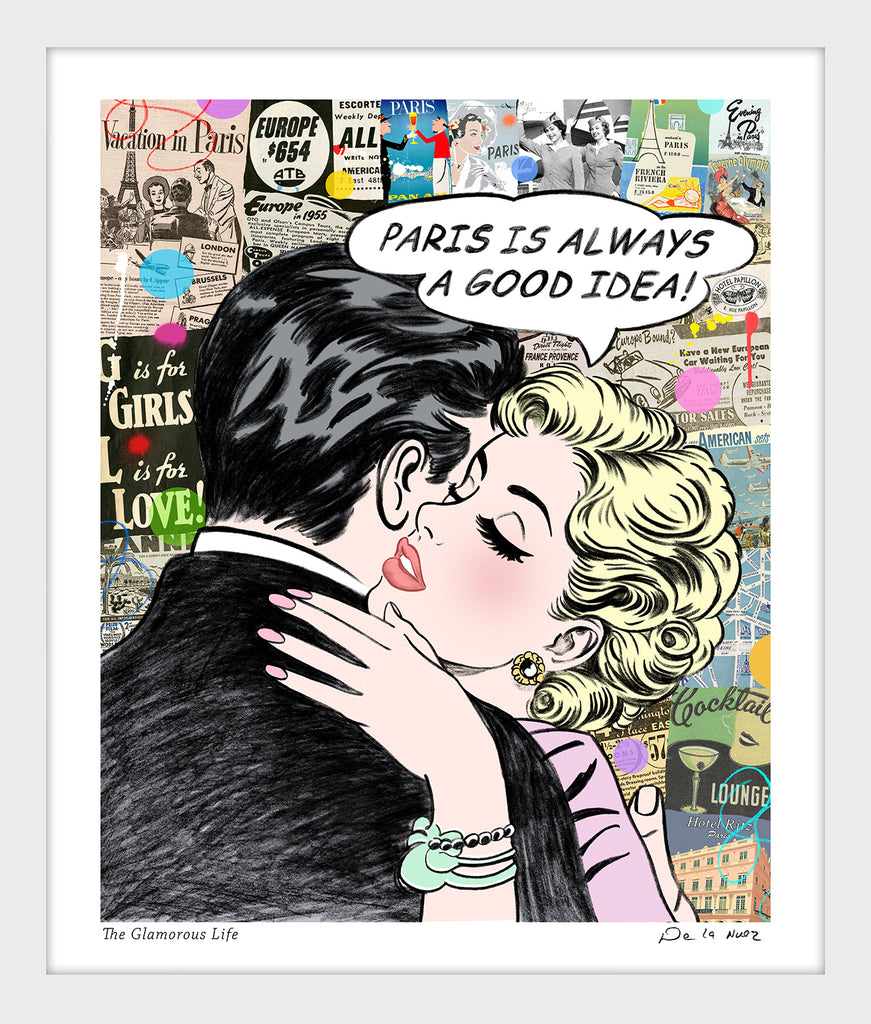 nelson de la nuez king of pop art paris europe france romance good idea