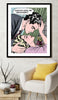 king of pop art nelson de la nuez goodnight my love always kiss me goodnight love couple kiss romance