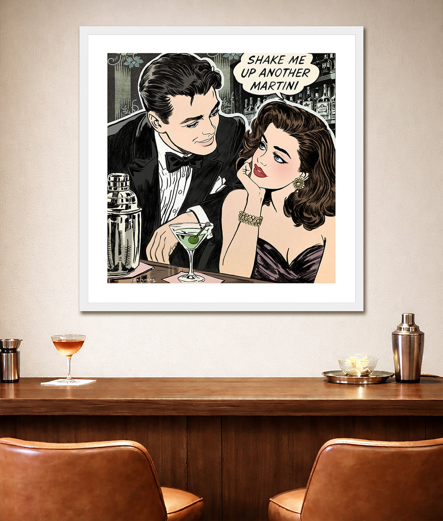 Happy Hour Print | Nelson De La Nuez The King of Pop Art ® PopLand