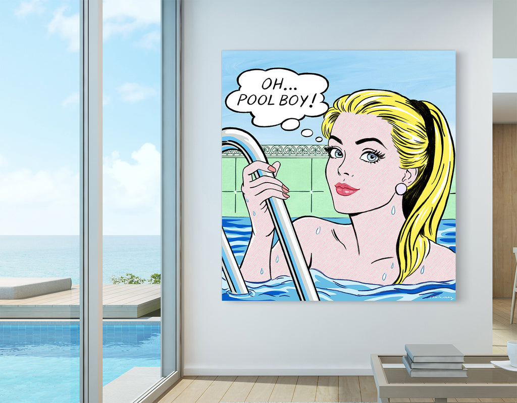 nelson de la nuez king of pop art pool boy high maintenance palm springs beach miami material girl