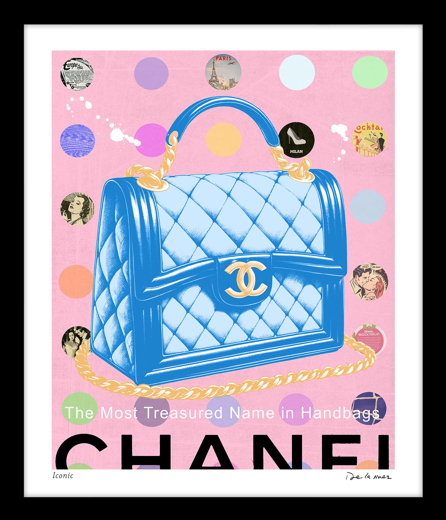 Chanel #5: Black Print | Nelson De La Nuez The King of Pop