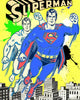 nelson de la nuez pop art superman superhero art framed print contemporary art king of pop art 