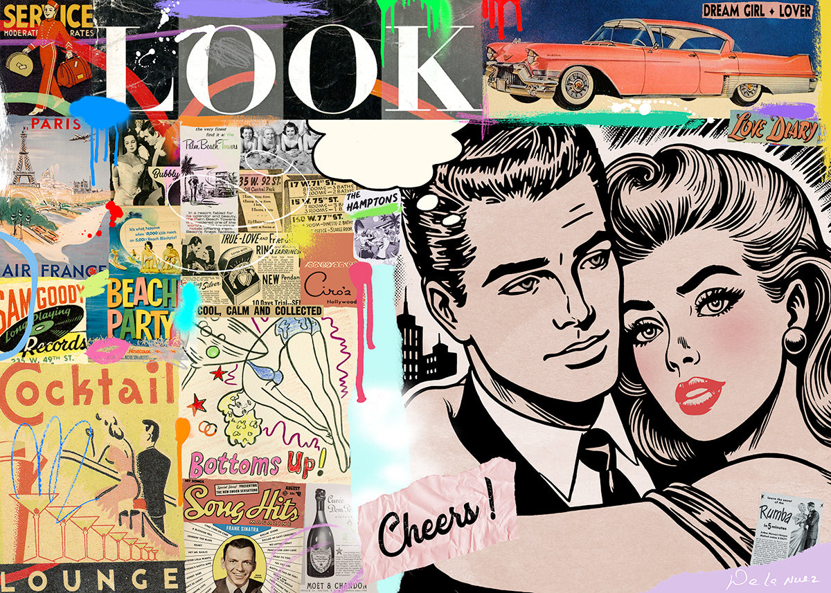 Beautiful Life Print | Nelson De La Nuez The King of Pop Art