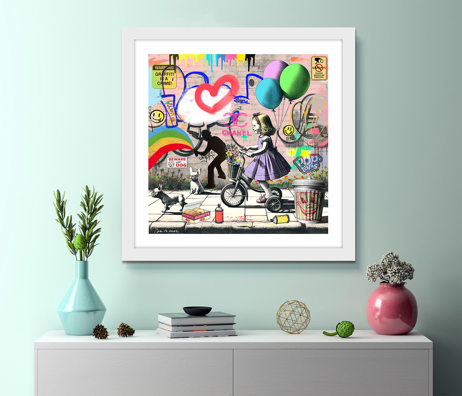 It's A Mad Mad World Print | Nelson De La Nuez The King of Pop Art