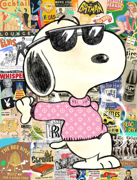 joe cool snoopy pop art