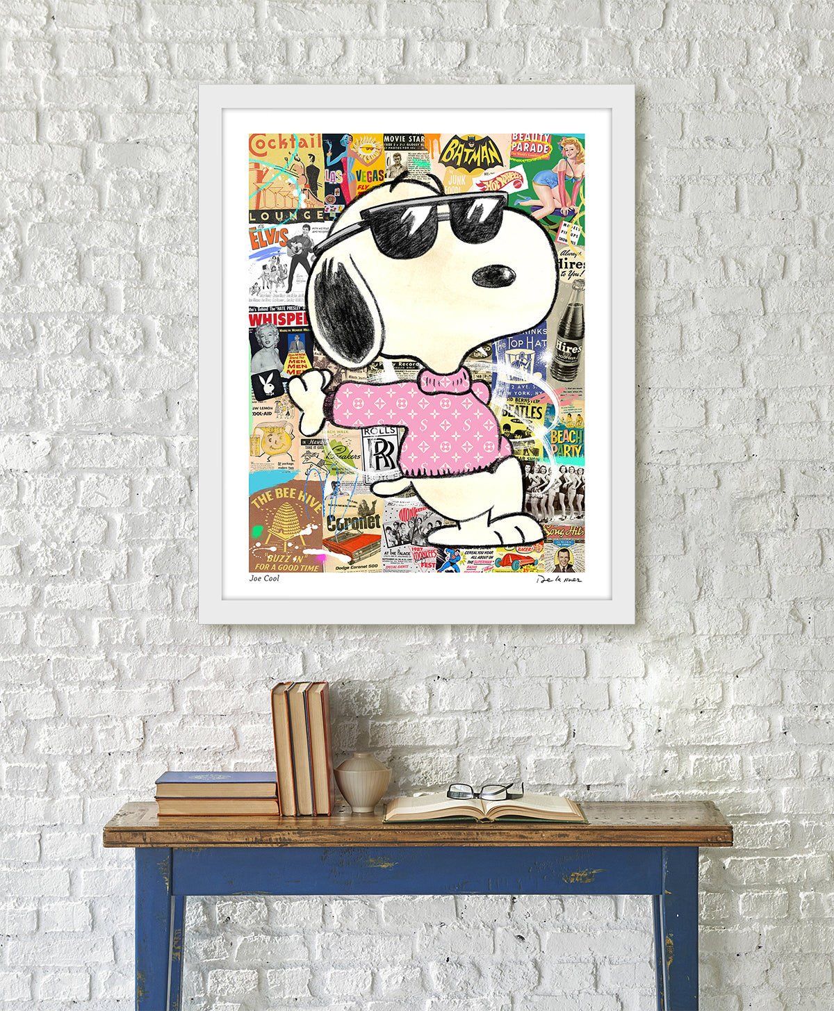 Joe Cool Print | Nelson De La Nuez The King of Pop Art