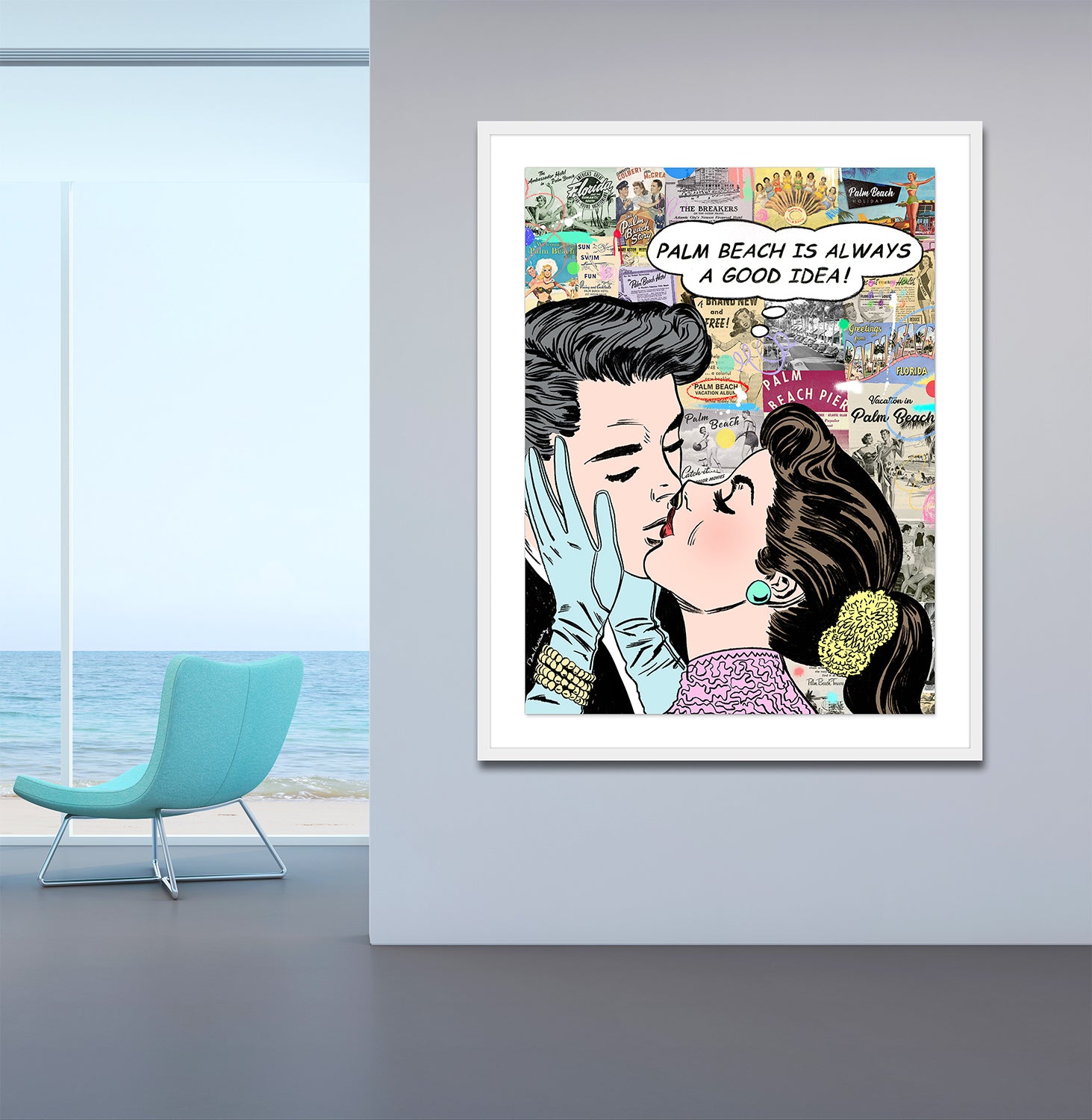 palm beach florida travel luxury beach lifestyle de la nuez pop art interior design kips bay