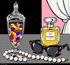 lifes little luxuries luxury chanel chanel #5 candy designer de la nuez pop art