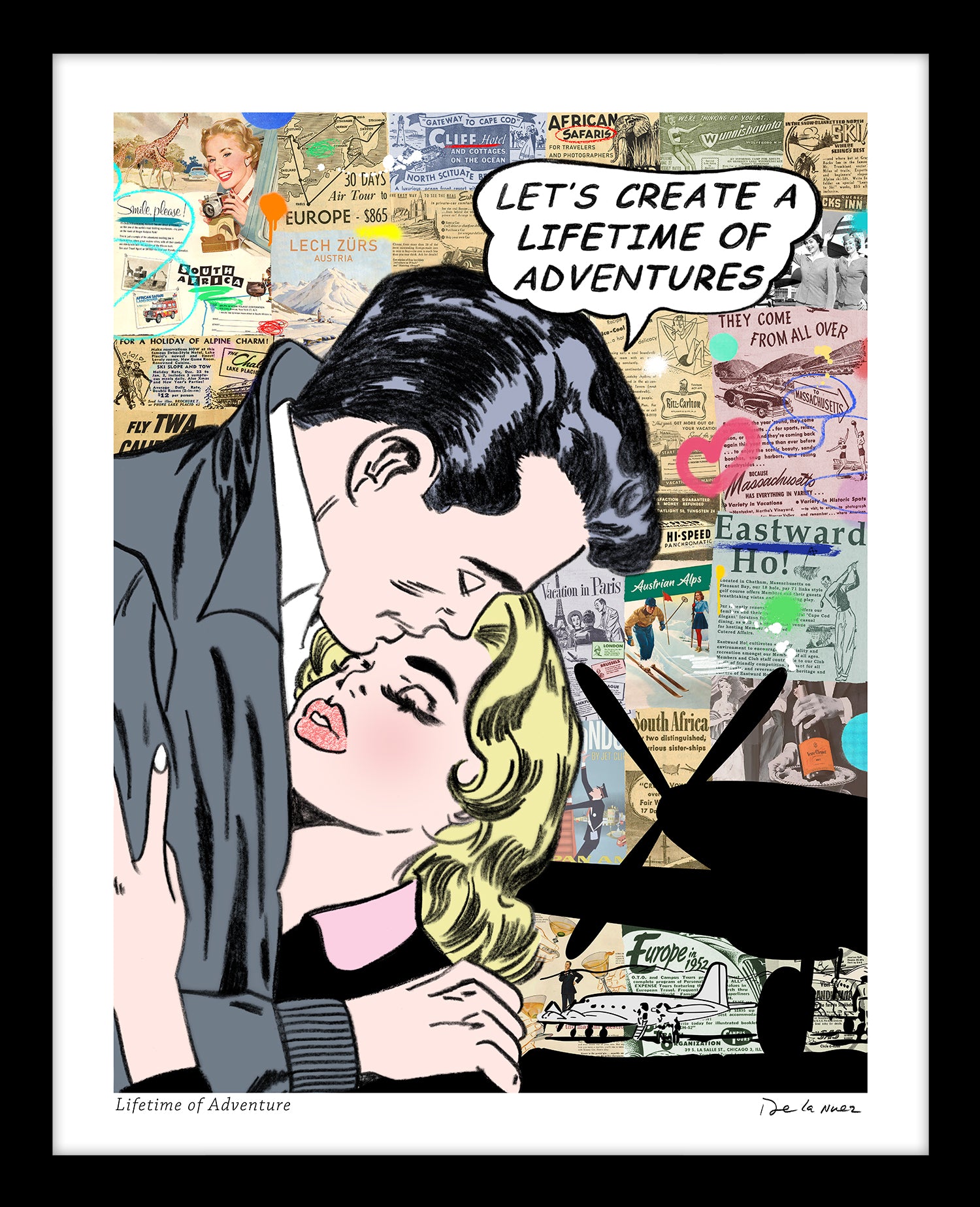 Lifetime of Adventures Print | Nelson De La Nuez The King of Pop