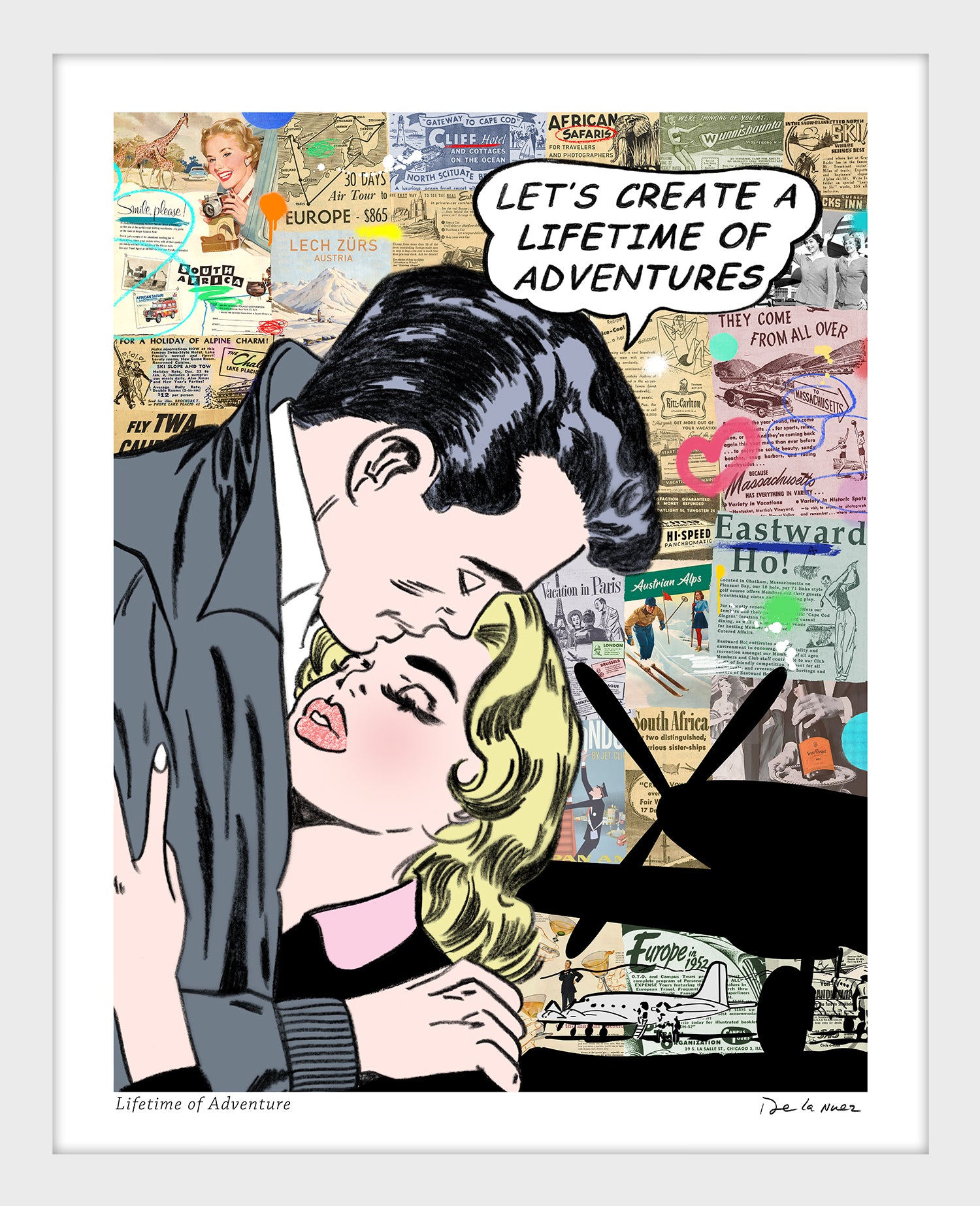 Lifetime of Adventures Print | Nelson De La Nuez The King of Pop